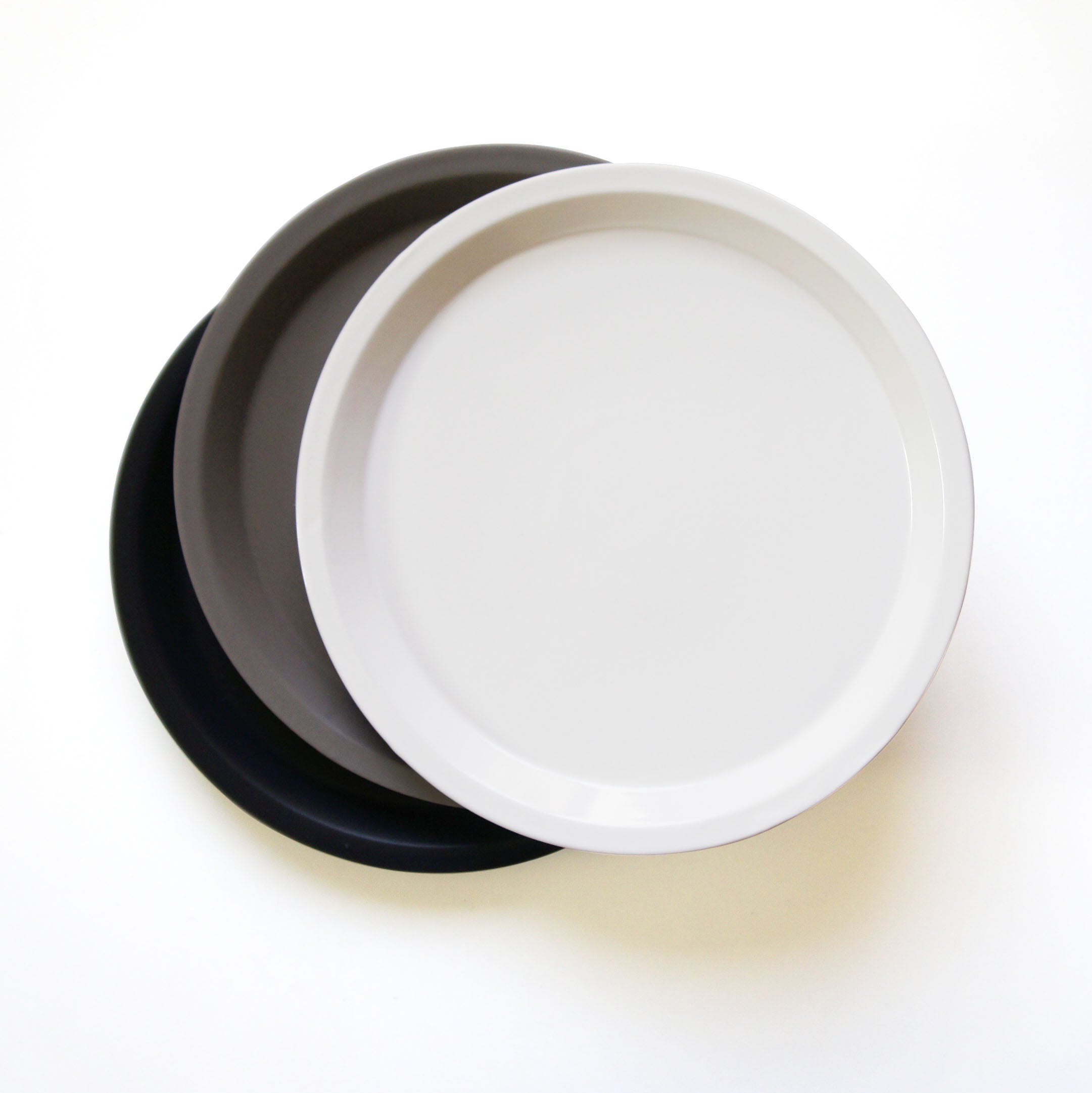CHIPS PLATE L - mat black