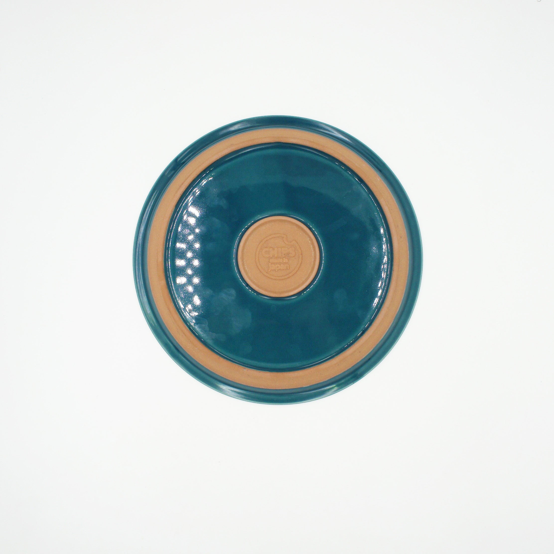 CHIPS PLATE L - solid d.green