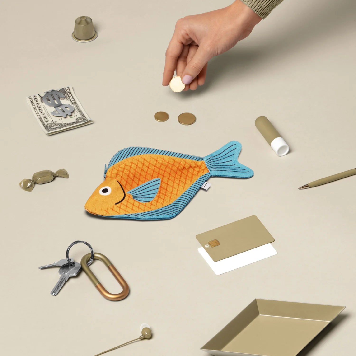 Dorade Keychain - yellow