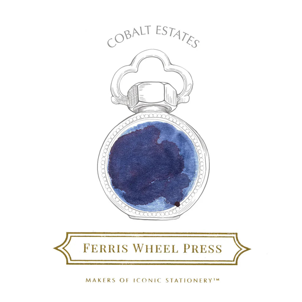 10ml Fountain Pen Ink - Cobalt Estates