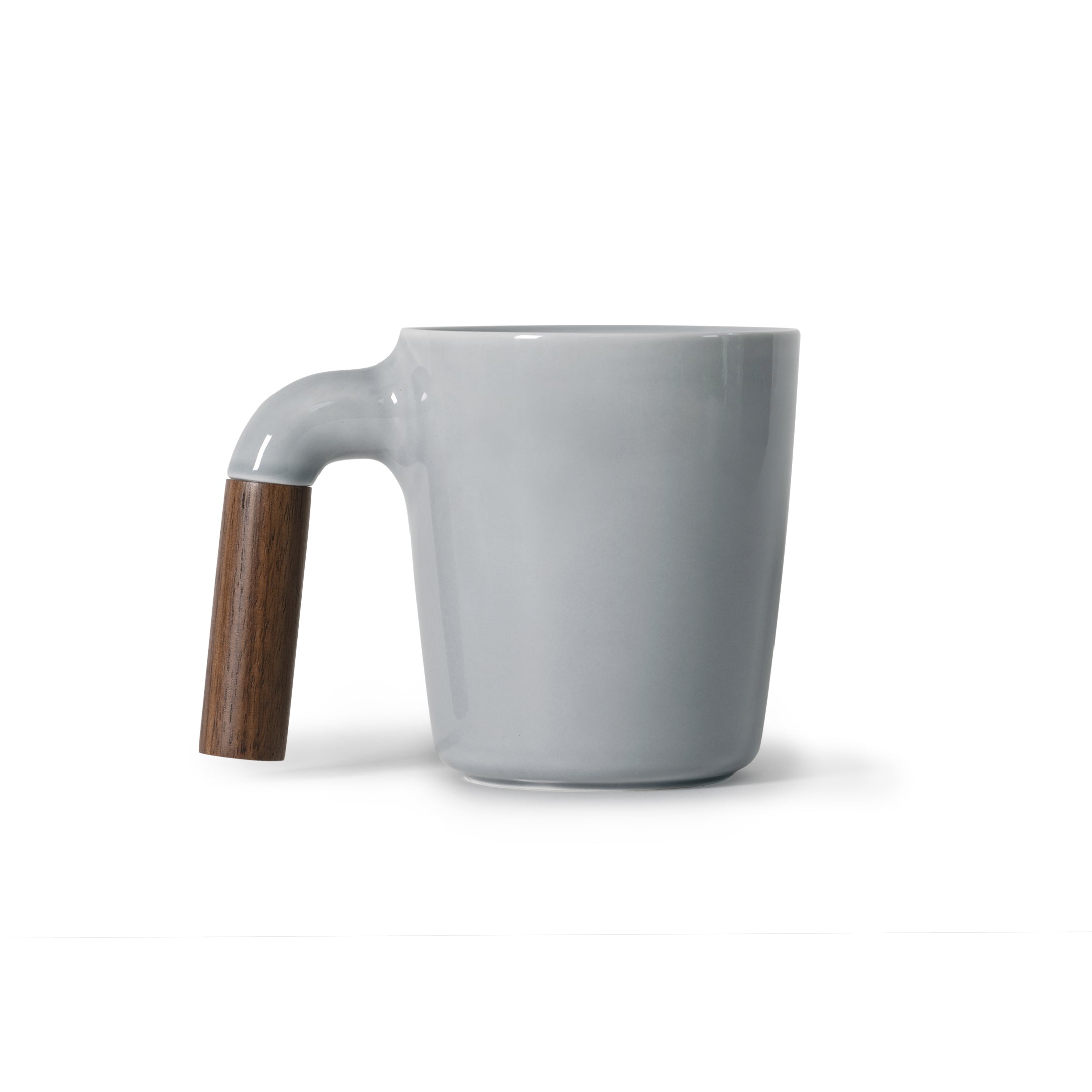Mugr Cloud Walnut - (ceramic, walnut wood)