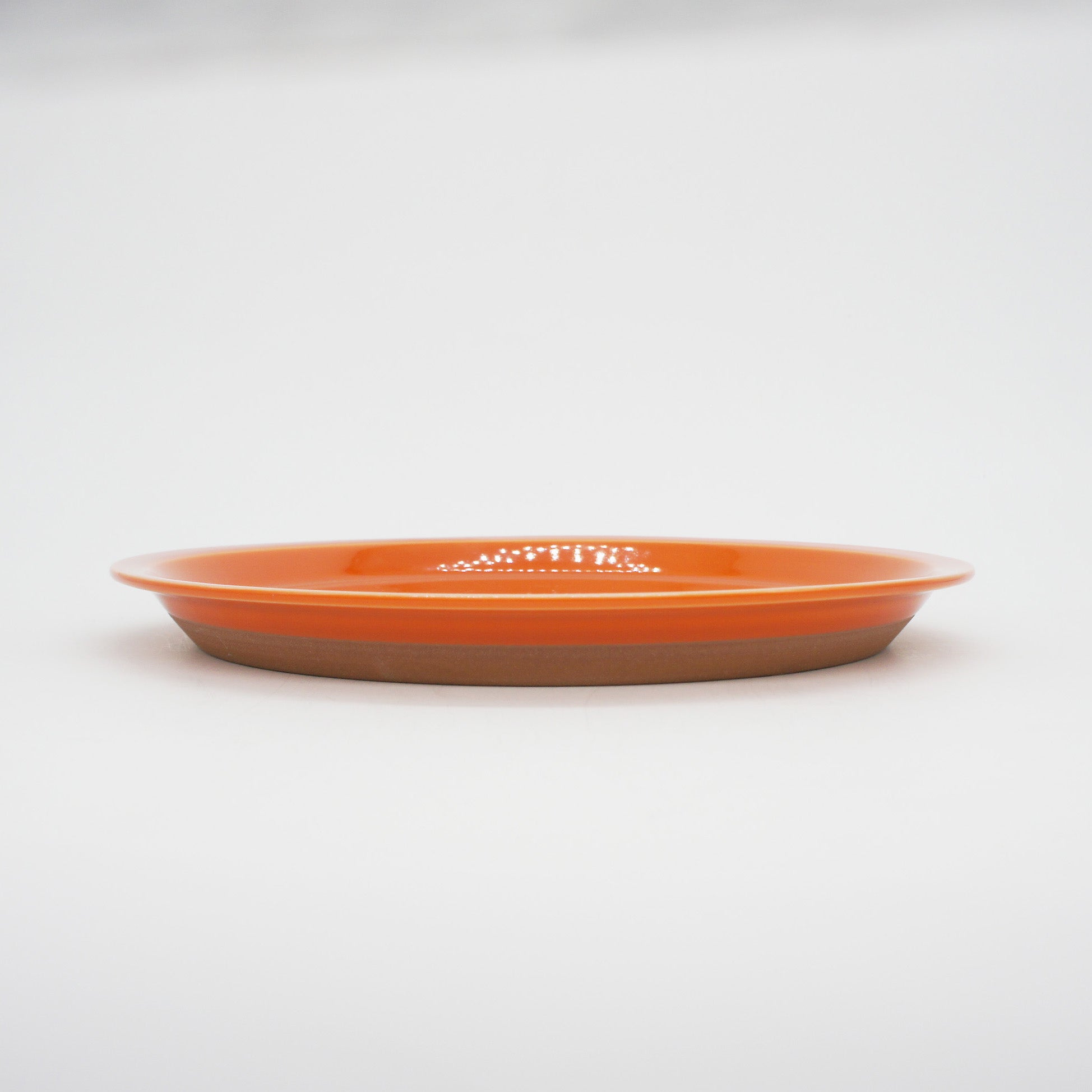 CHIPS PLATE L - solid orange