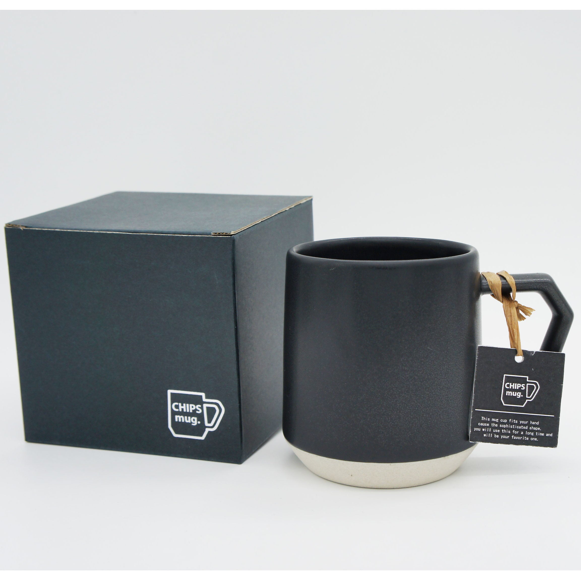 CHIPS MUG - mat black