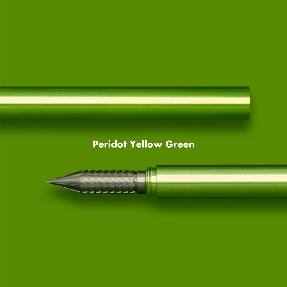 Barrel - Classical material L - Peridot Yellow Green