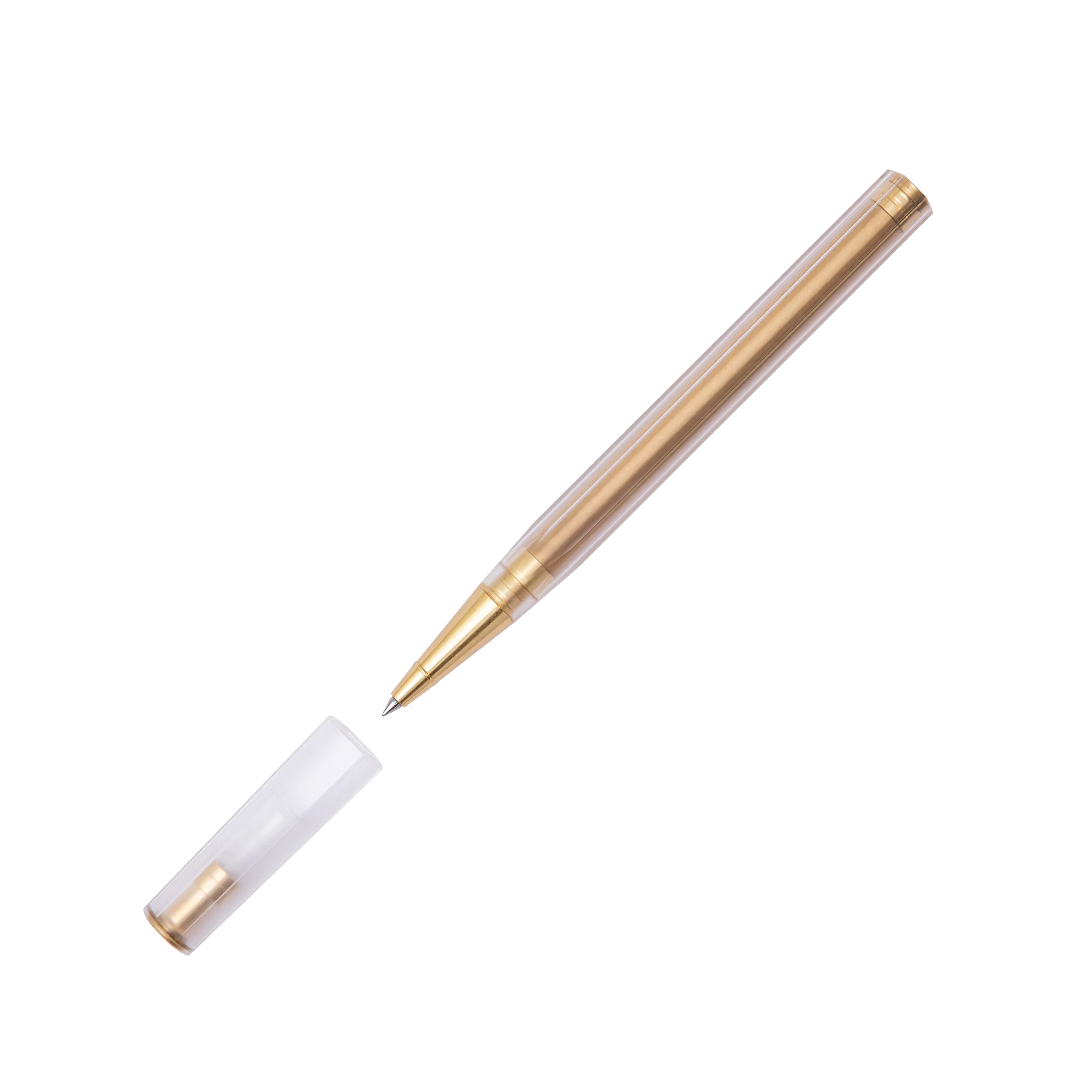 Glamour Evolve - Elemental Rollerball Pen - Brass Gold