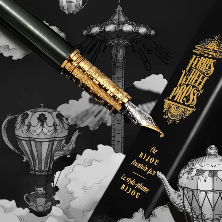 Bijou Fountain Pen - Echoes of Eaton - Medium - Fountain Pen
