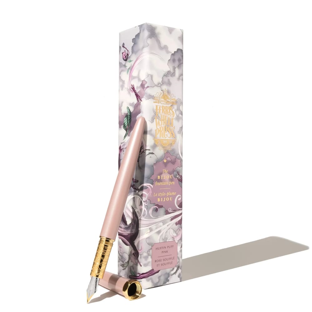 Bijou Fountain Pen - Huffin Puff Pink - Medium - Fountain