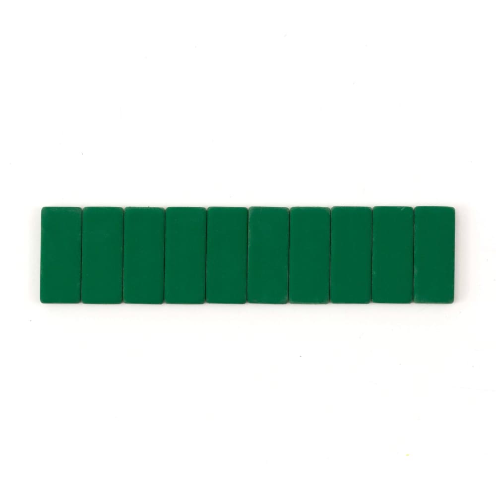 Blackwing Replacement Pencil Erasers Green - Pack of 10