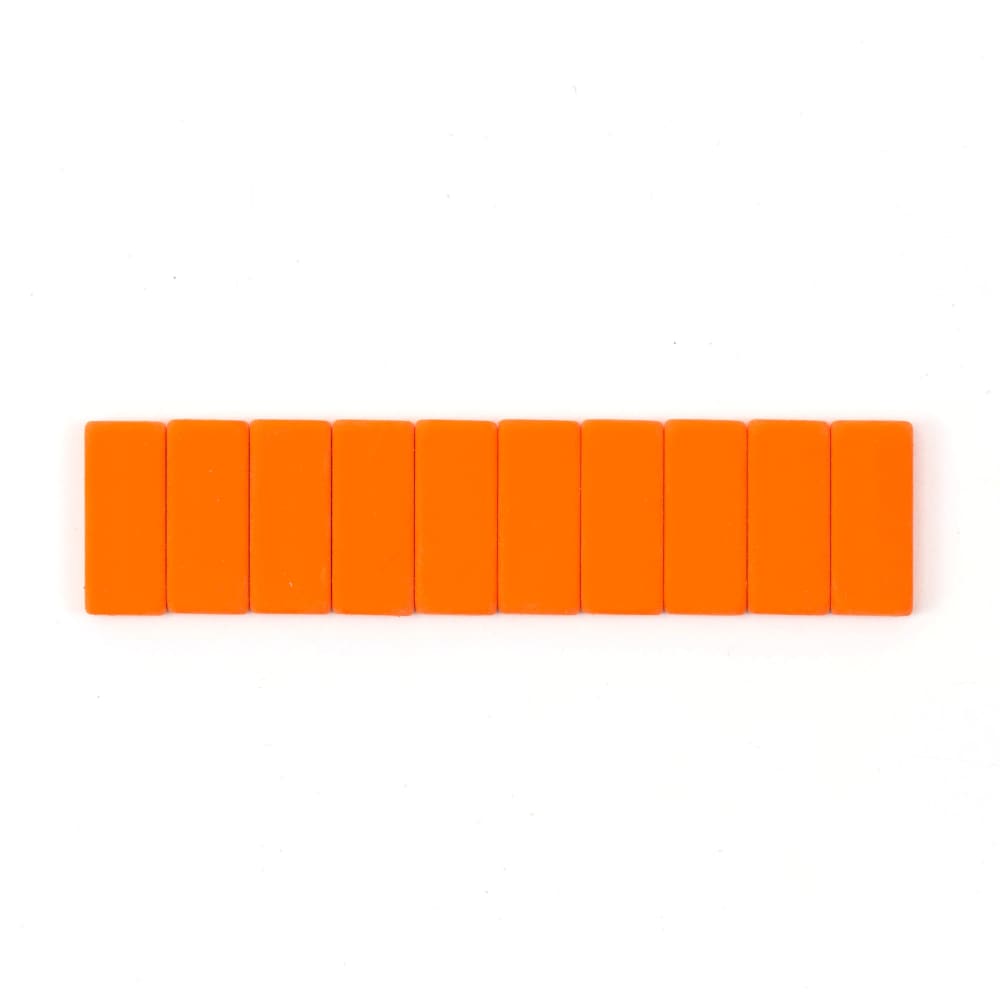 Blackwing Replacement Pencil Erasers Orange - Pack of 10
