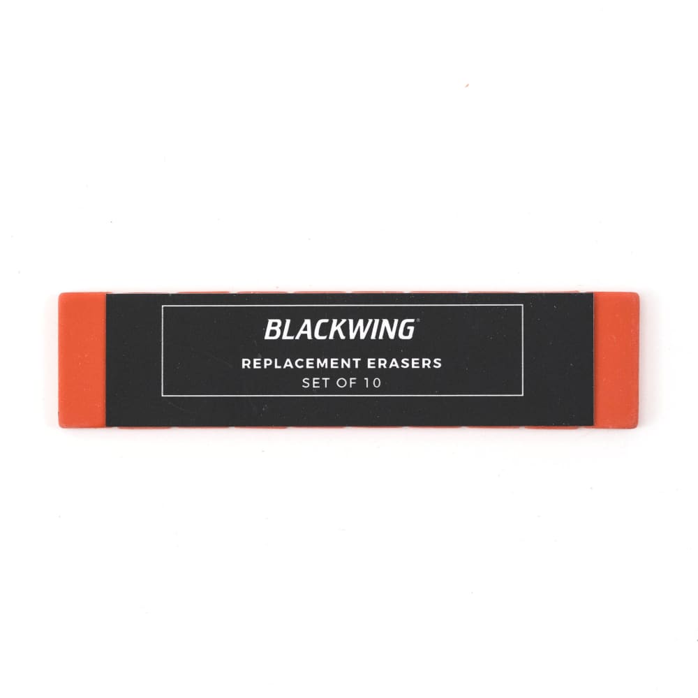 Blackwing Replacement Pencil Erasers Red - Pack of 10