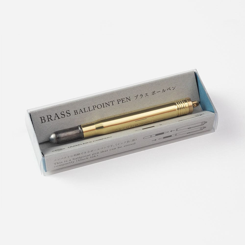 TRC BRASS Ballpoint Pen Solid Brass - The Outsiders 