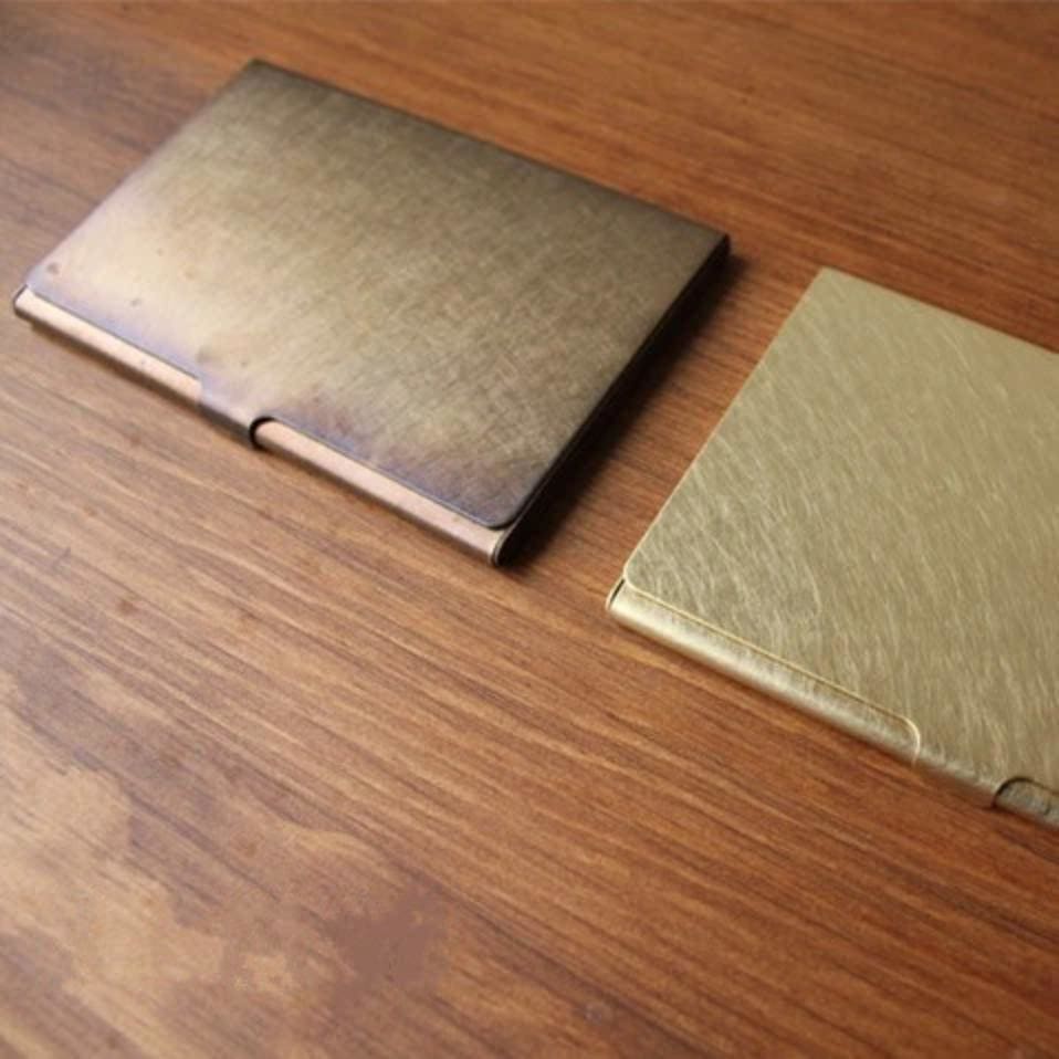 BRASS BOX CARDCASE RUST - Cardcase