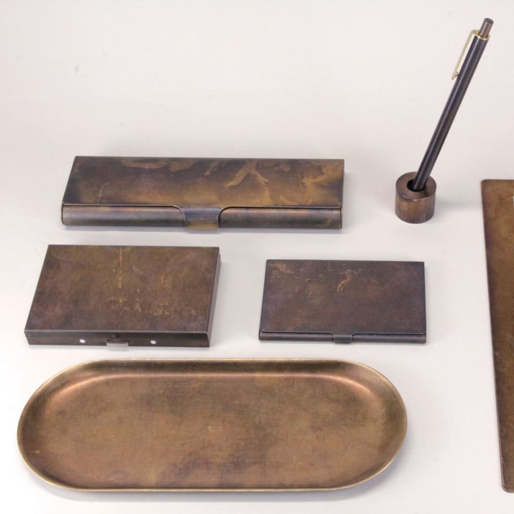 BRASS CARDCASE RUST - Cardcase