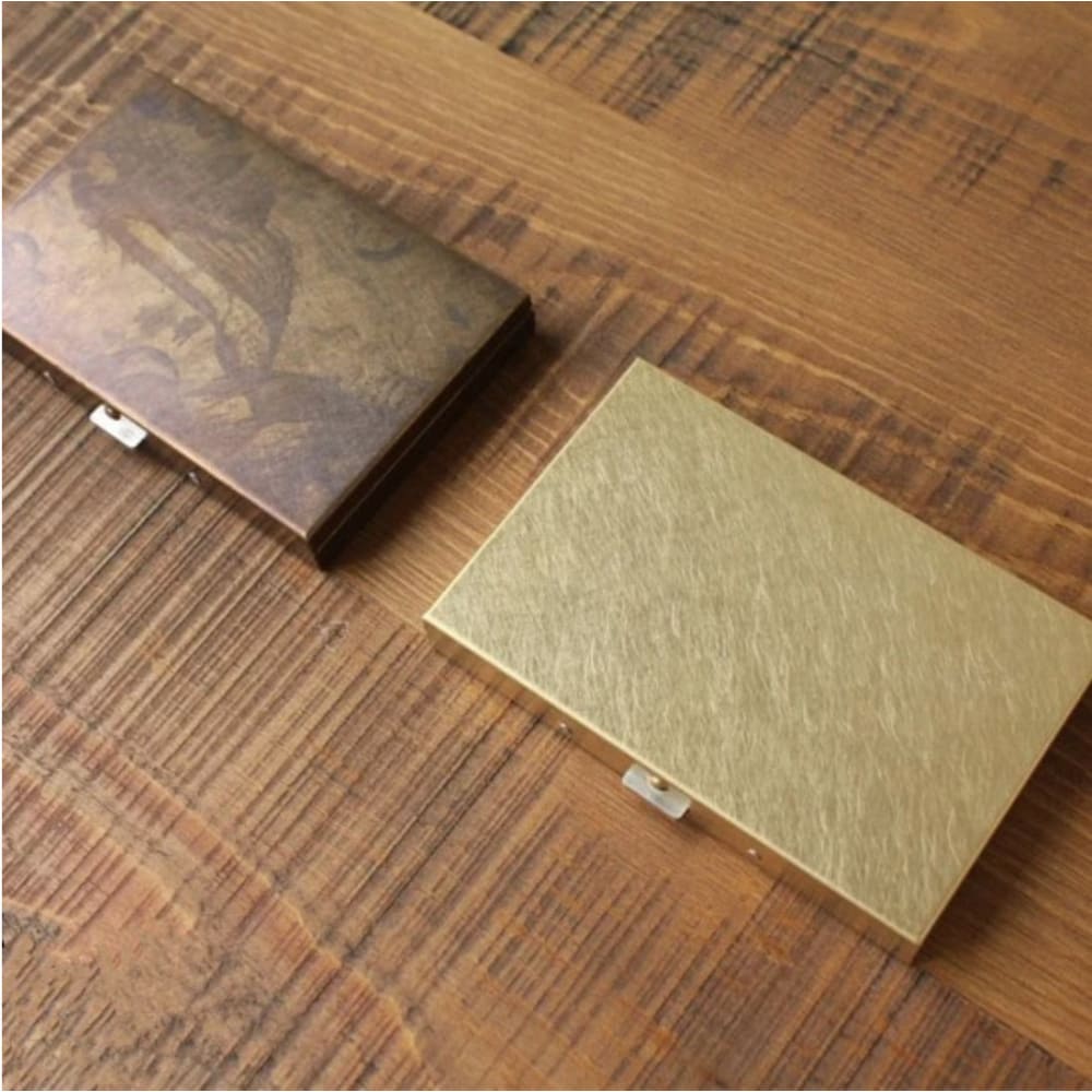 BRASS CARDCASE RUST - Cardcase