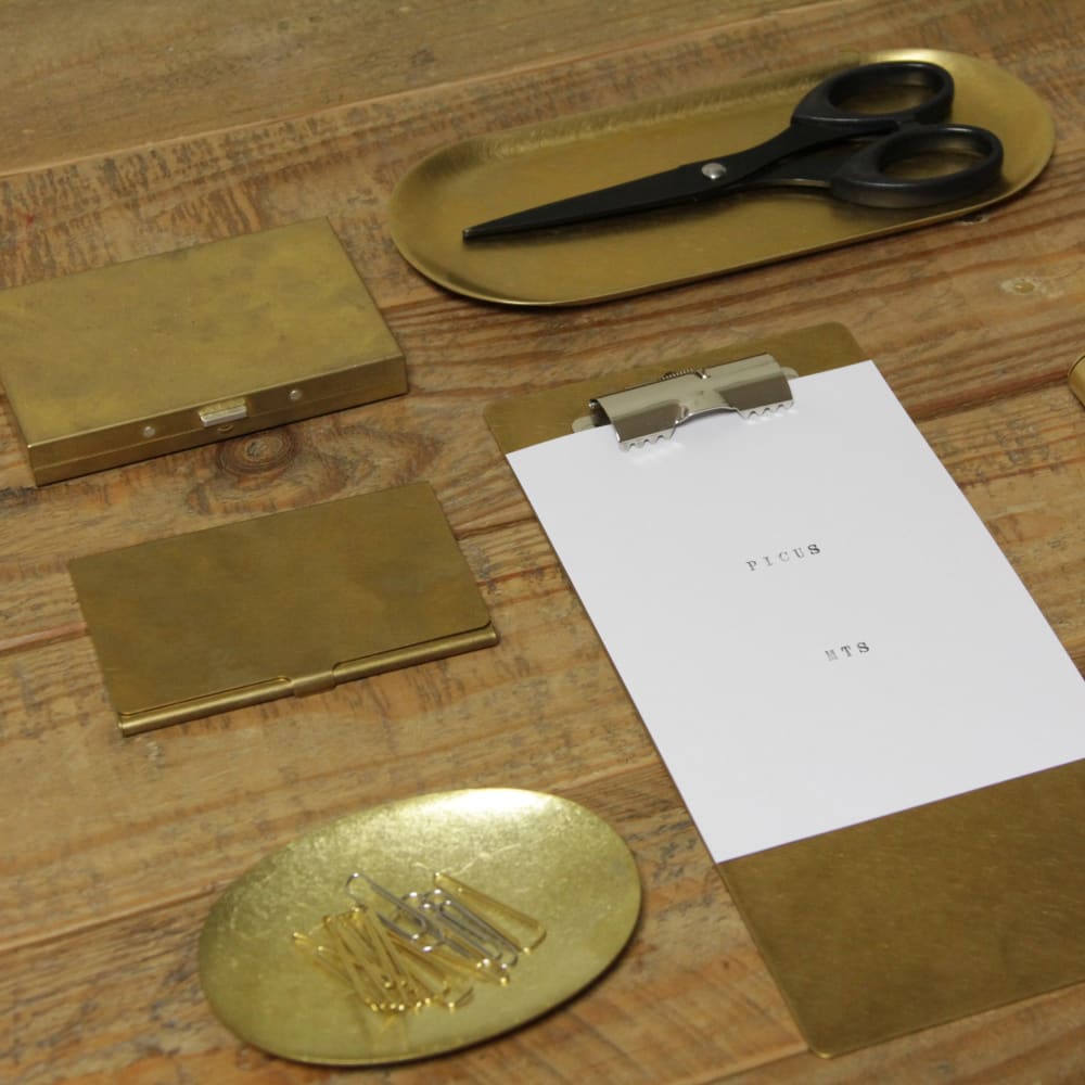 BRASS CARDCASE SOLID - Cardcase