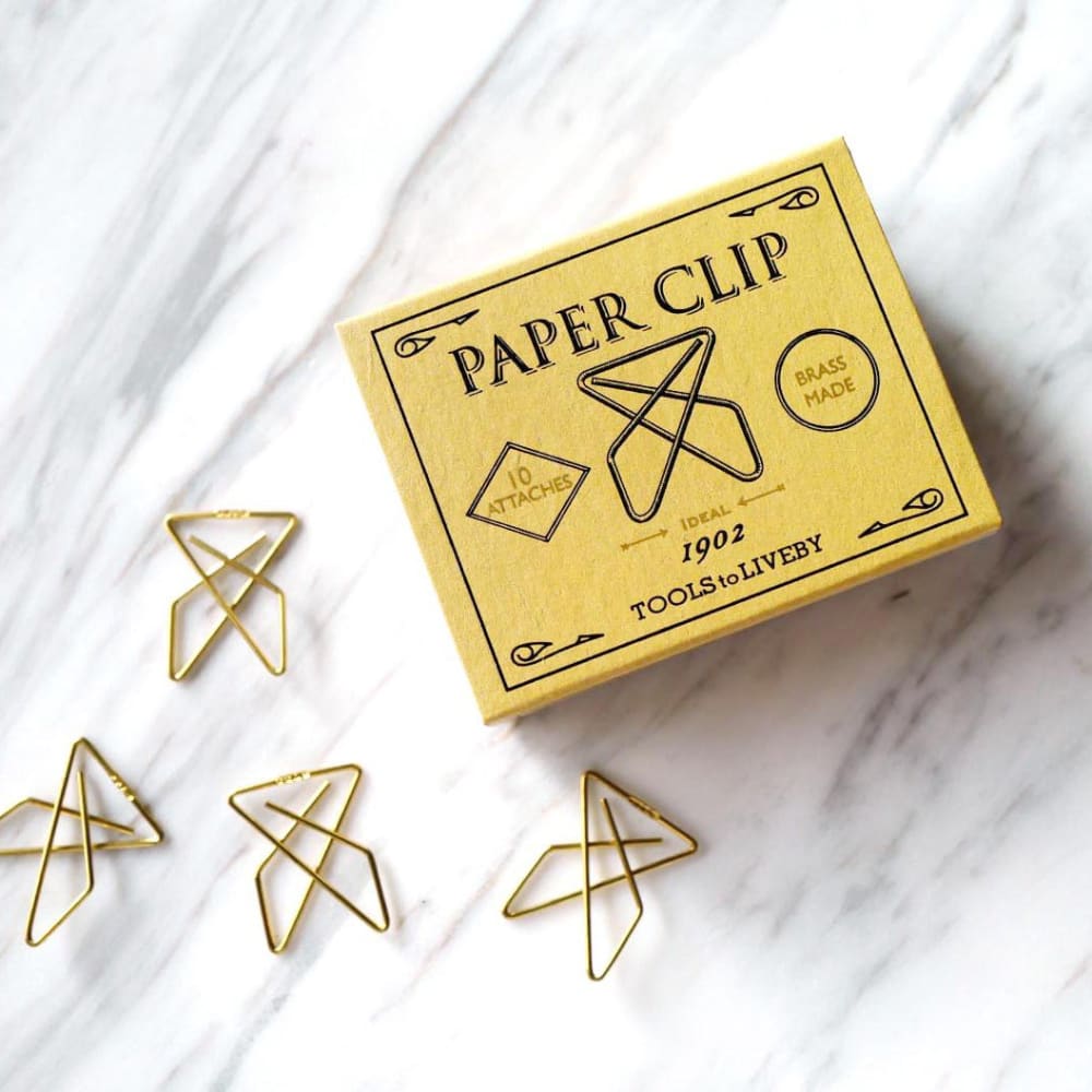 Brass Clip - YE(Ideal) / 10pcs per box - Clip