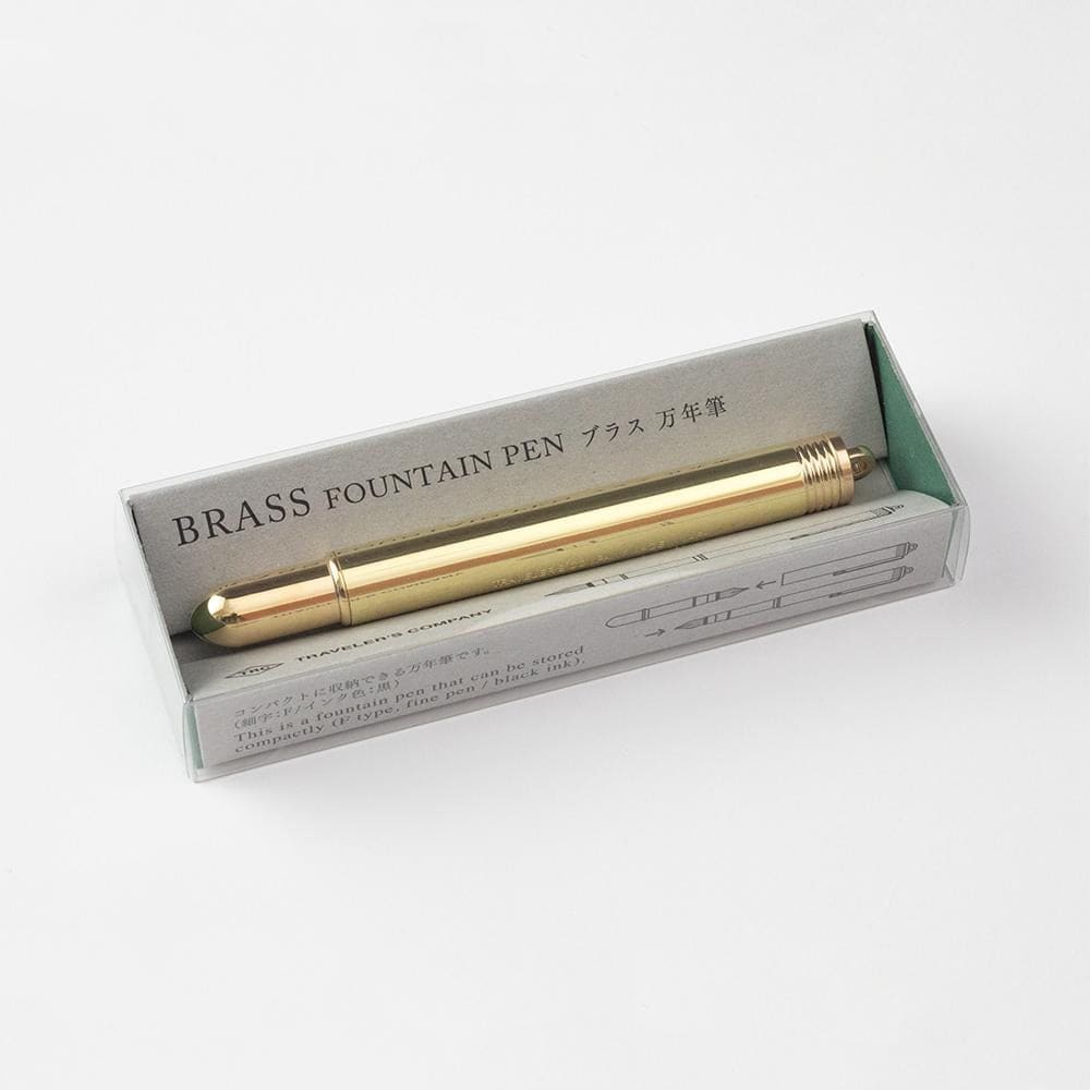 TRC BRASS Fountain Pen Solid Brass - Foutain Pen