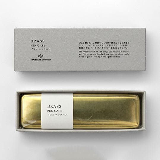 TRC BRASS Pen Case Solid Brass - The Outsiders 