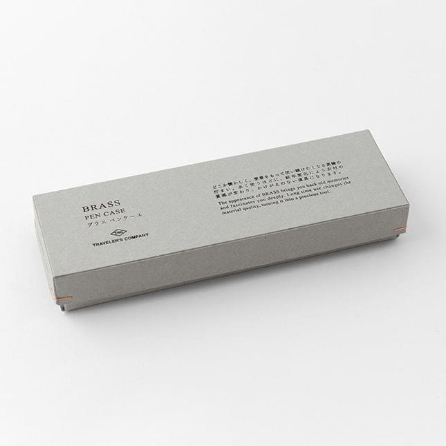 TRC BRASS Pen Case Solid Brass - The Outsiders 