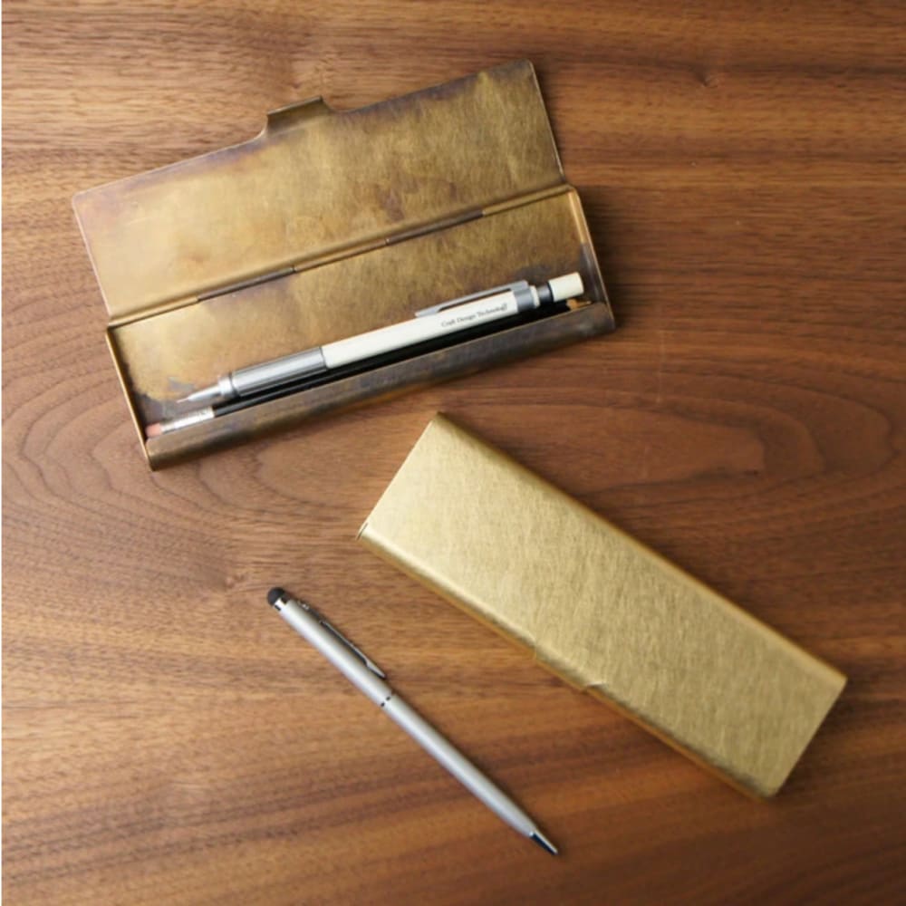 BRASS PEN CASE SOLID - Pen Case