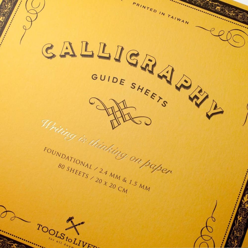 Calligraphy Practice Notebook / Chancery Cursive - Notebook