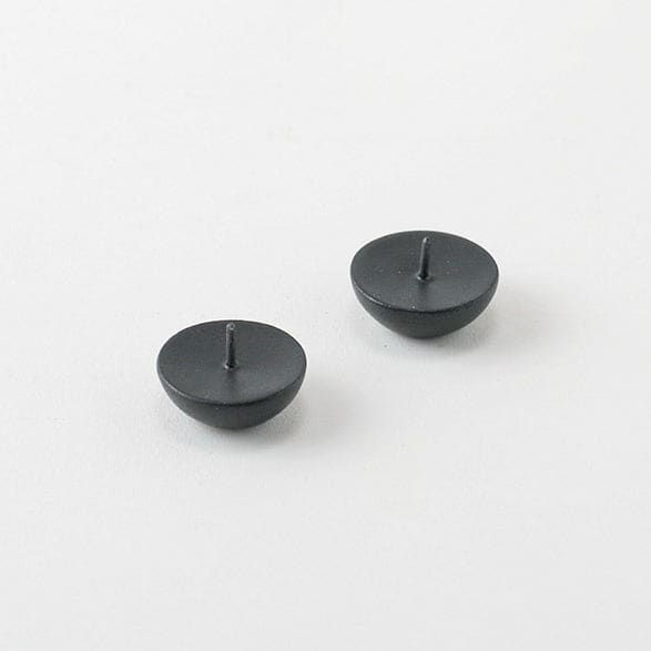Ceramic Candle Holder EN Circle Black - Candles