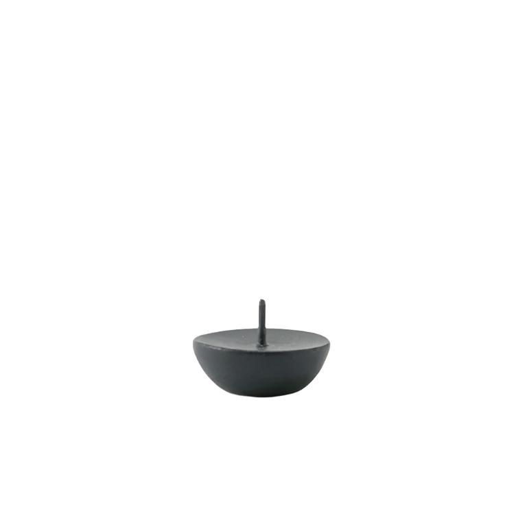Ceramic Candle Holder EN Circle Black - Candles