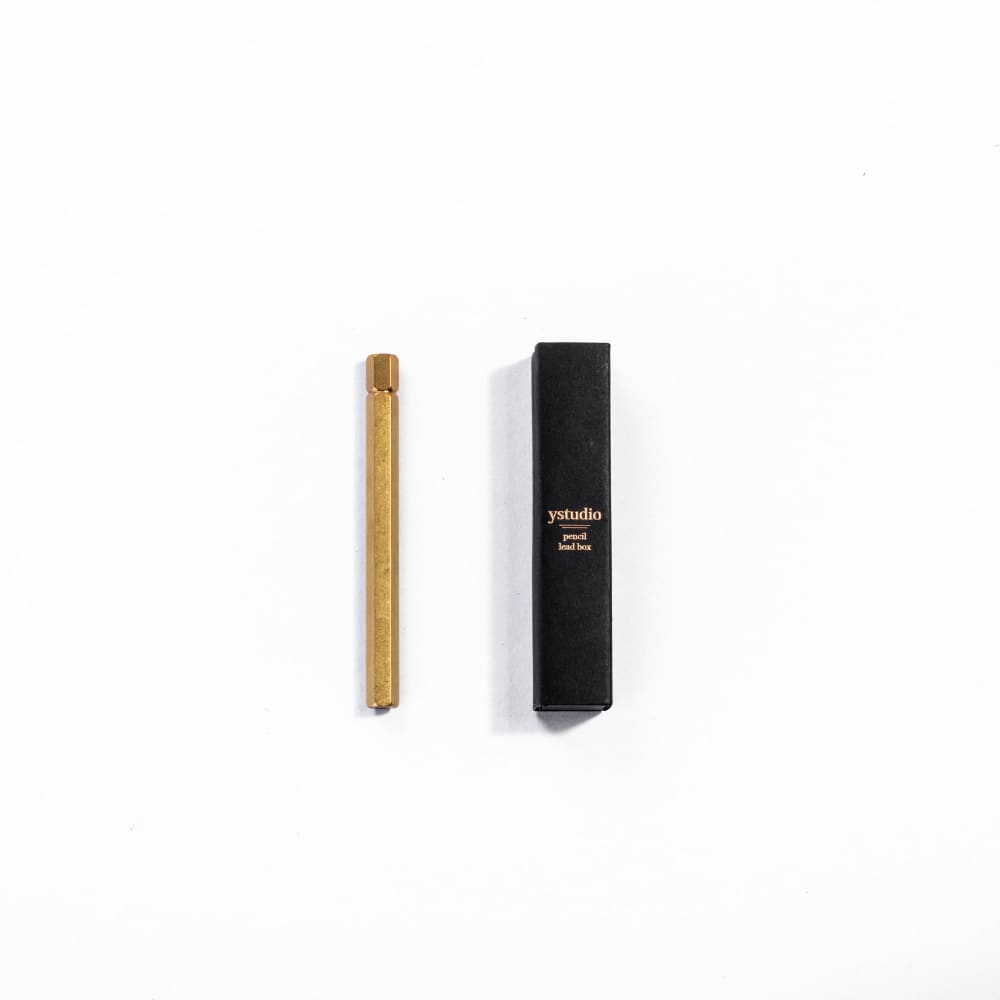 Classic Reflect-Pencil lead box(Brass) - PENCIL LEAD BOX