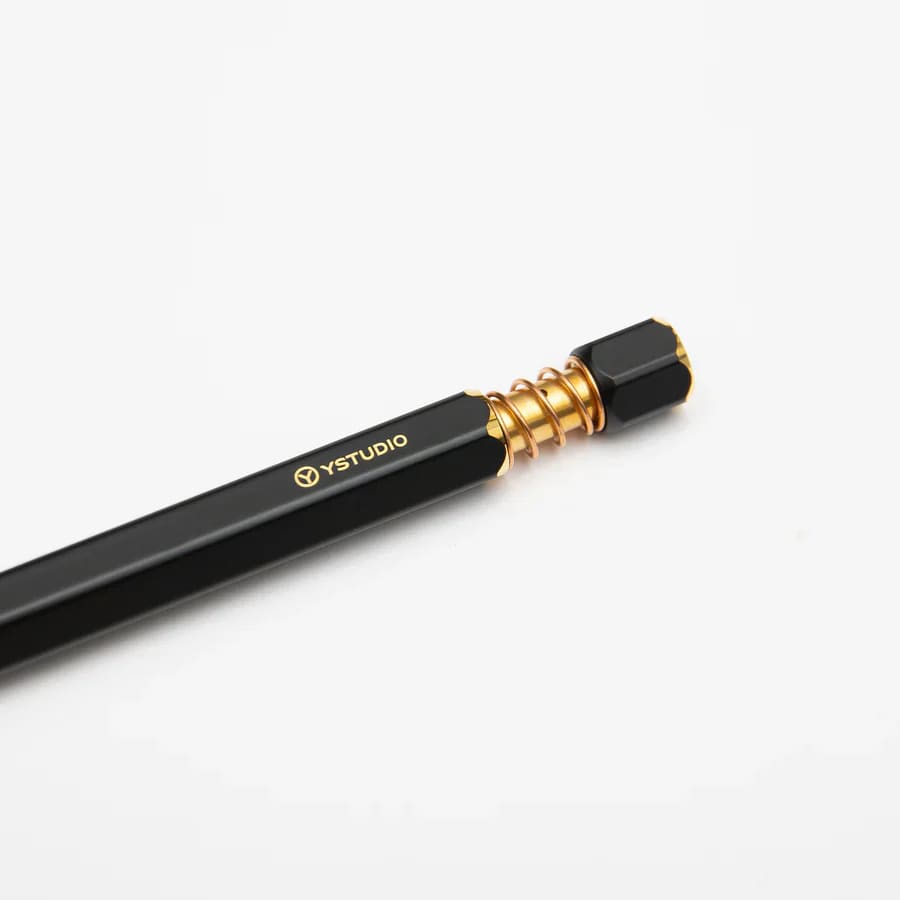 Classic Revolve-Spring Ballpoint Pen(Black) - Ballpoint Pen