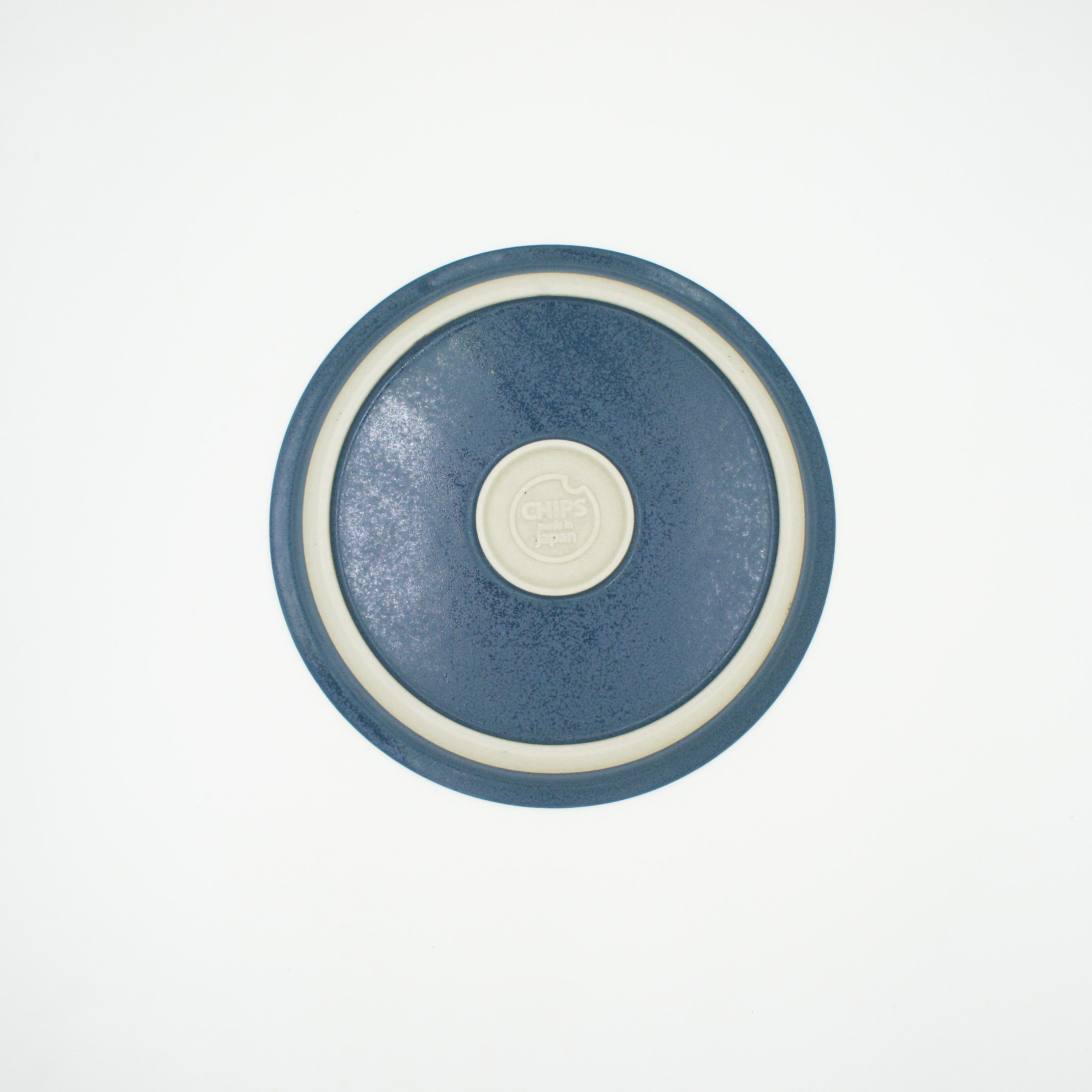CHIPS PLATE L - sand blue