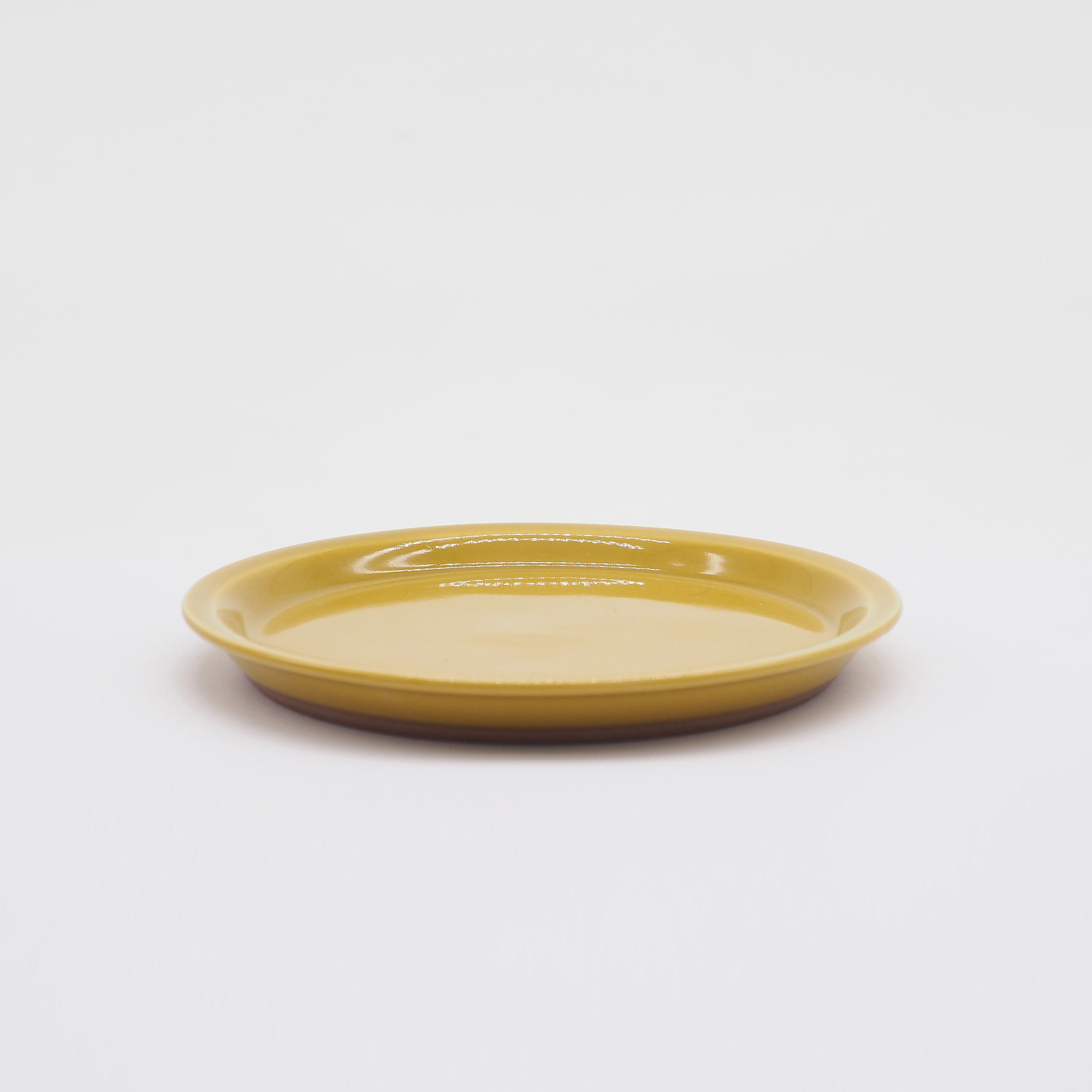 CHIPS PLATE S - solid mustard