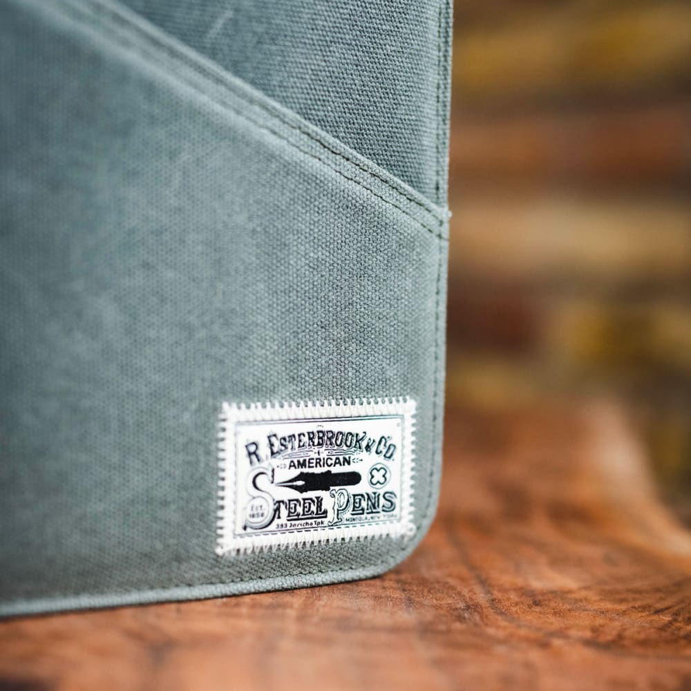 Esterbrook 20 pc zipper pen case - Army Green - Fountain Pen