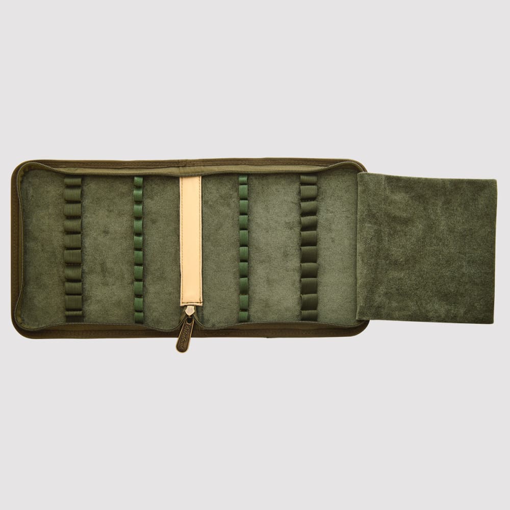 Esterbrook 20 pc zipper pen case - Army Green - Pen case