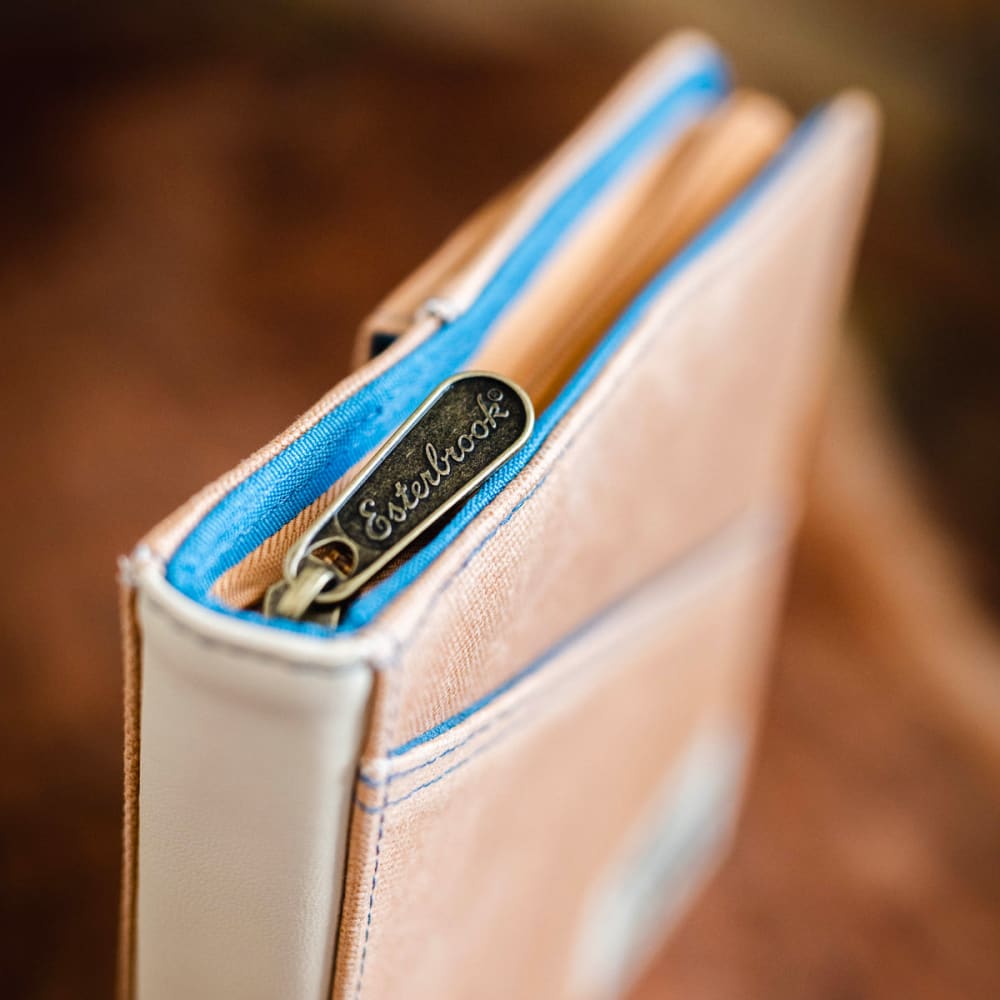Esterbrook 20 pc zipper pen case - Tan - Fountain Pen