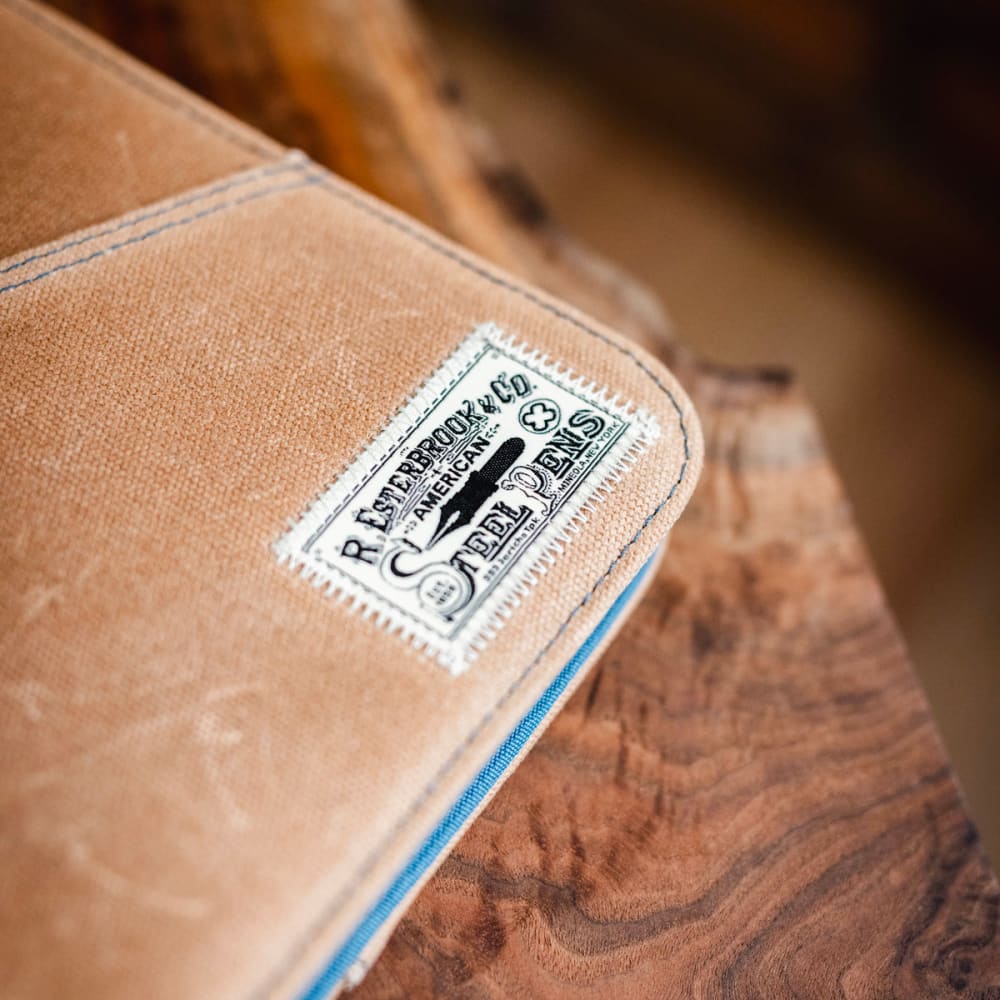 Esterbrook 20 pc zipper pen case - Tan - Fountain Pen