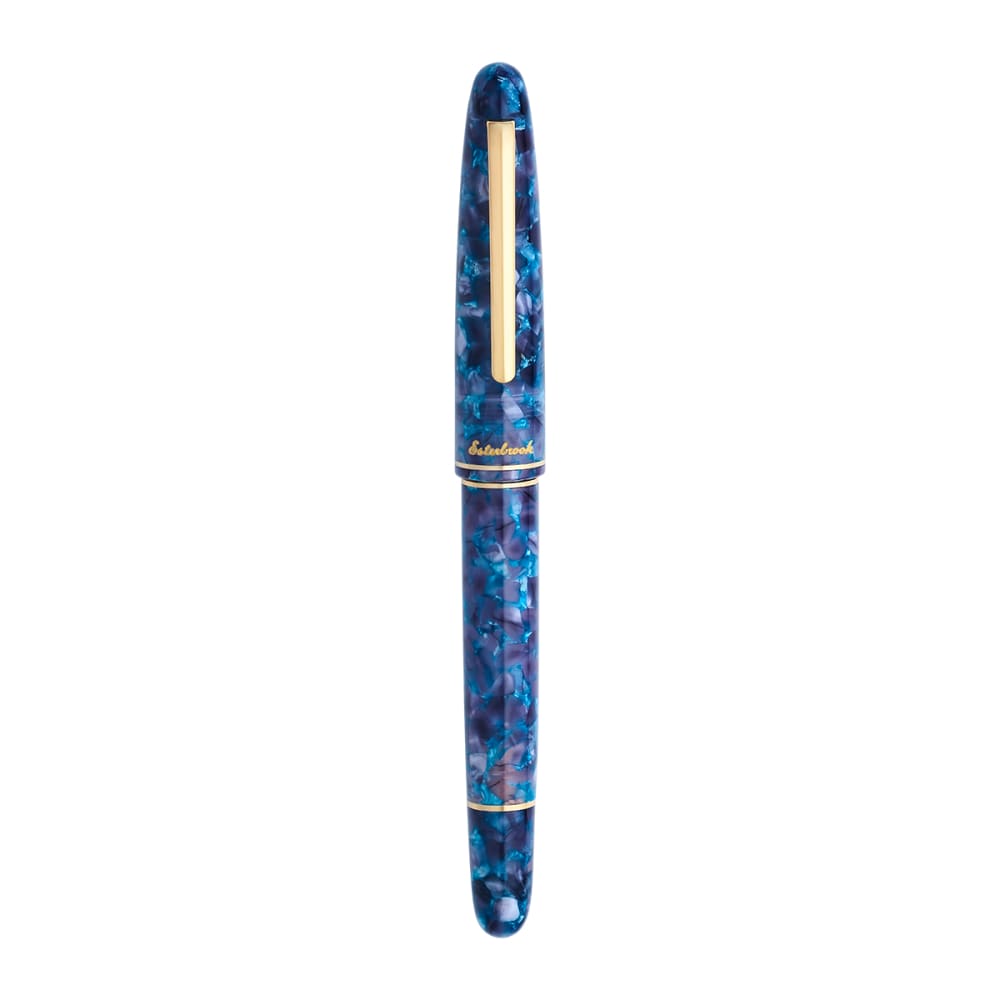 Esterbrook Blue Moon Estie Piston Button Model - B