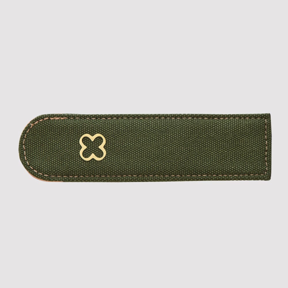 Esterbrook Canvas Single Pen Sleeve Green - Fountain Pen