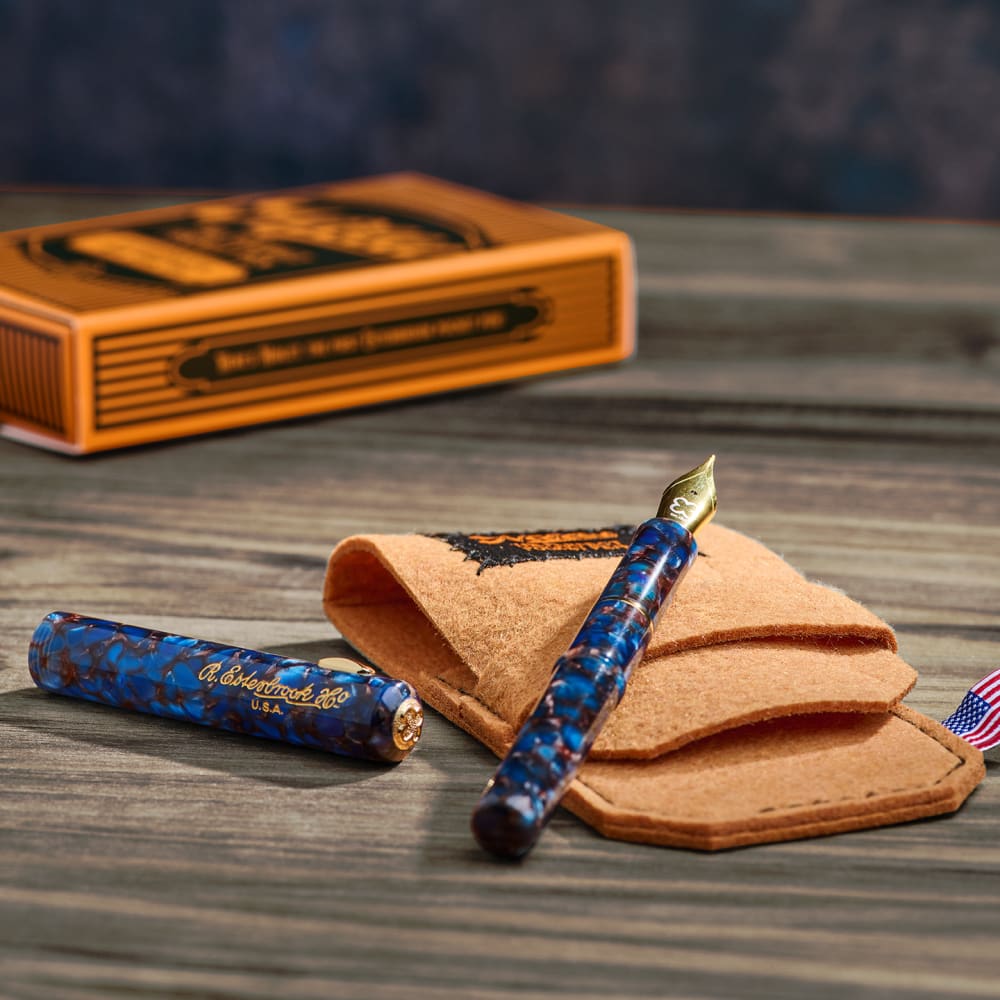 Esterbrook Niblet Black Raven / GT FP - F - Fountain Pen