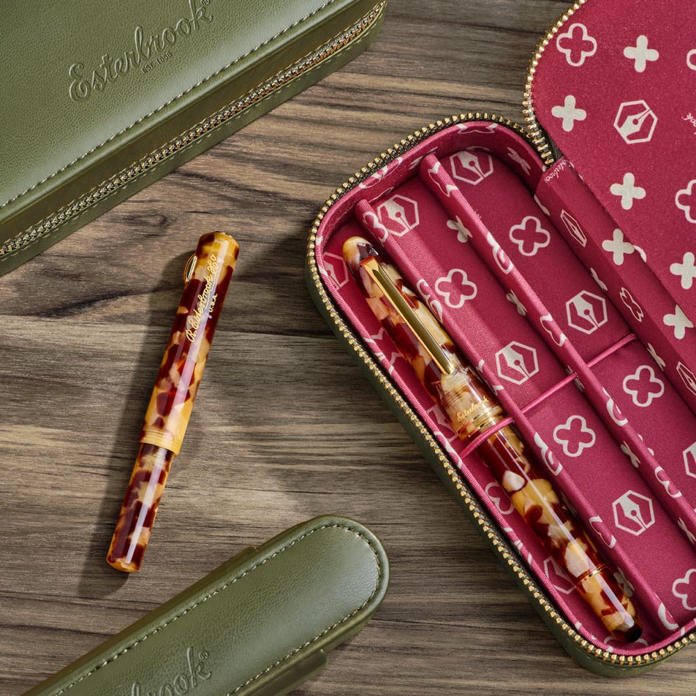 Esterbrook Niblet Tortoise / GT FP - B - Fountain Pen