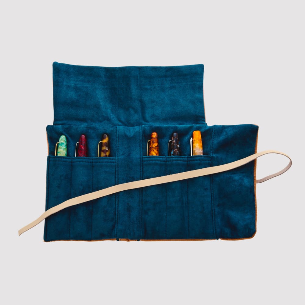 Esterbrook Pen Cups and Rolls - Pen Roll Tan - Fountain Pen