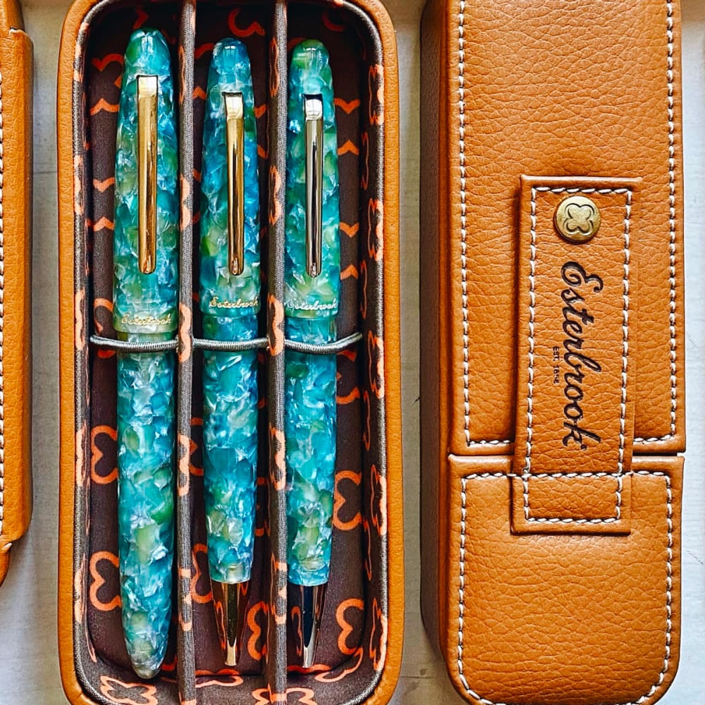 Esterbrook Pen Nook - Double Pen Nook - British Tan
