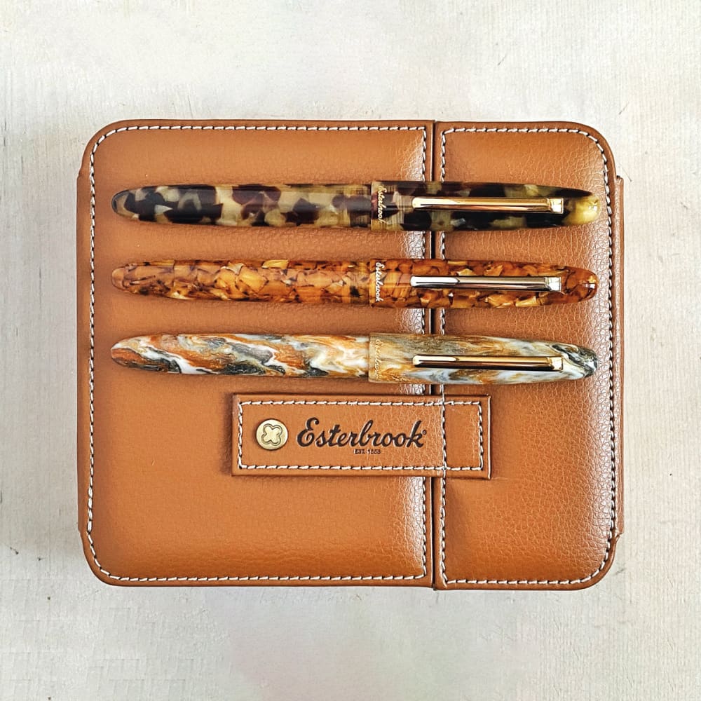 Esterbrook Pen Nook - Double Pen Nook - British Tan