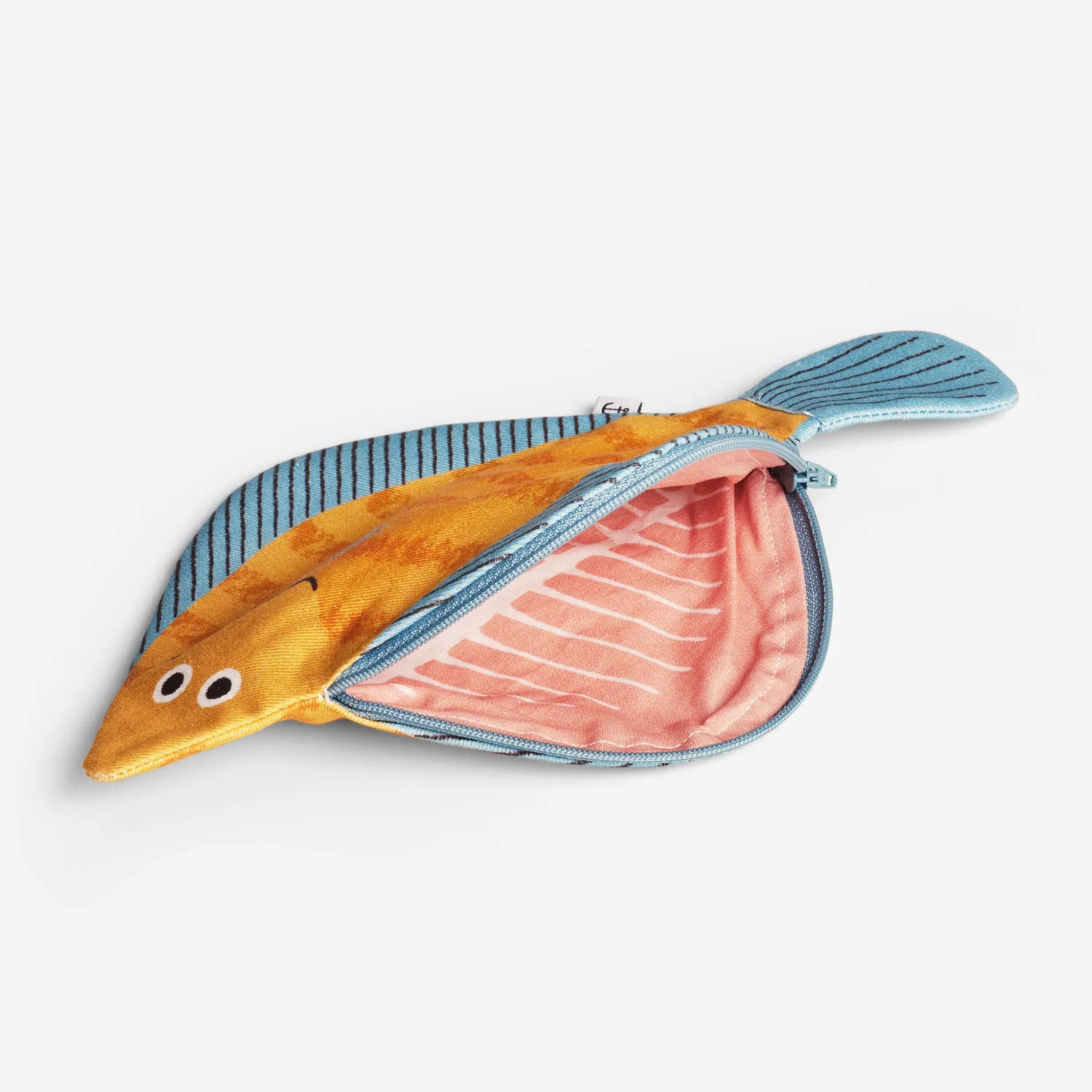 Plaice Pouch in 100% cotton - yellow