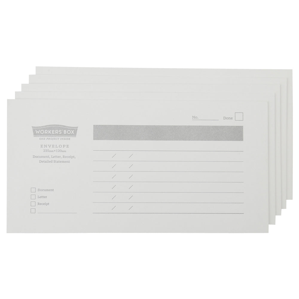 WORKERS'BOX ENVELOPE（5/set）