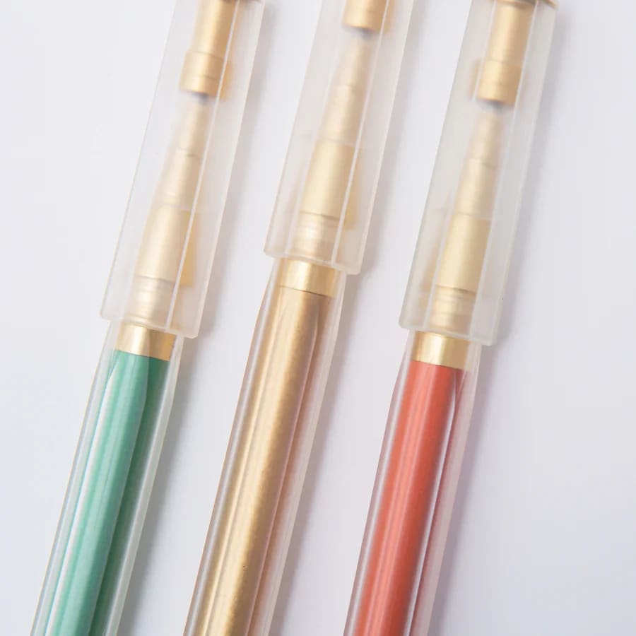 Glamour Evolve - Elemental Rollerball Pen - Clear Green
