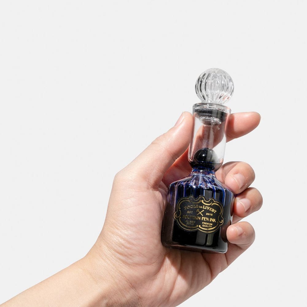 glass bottle ink / red - Ink