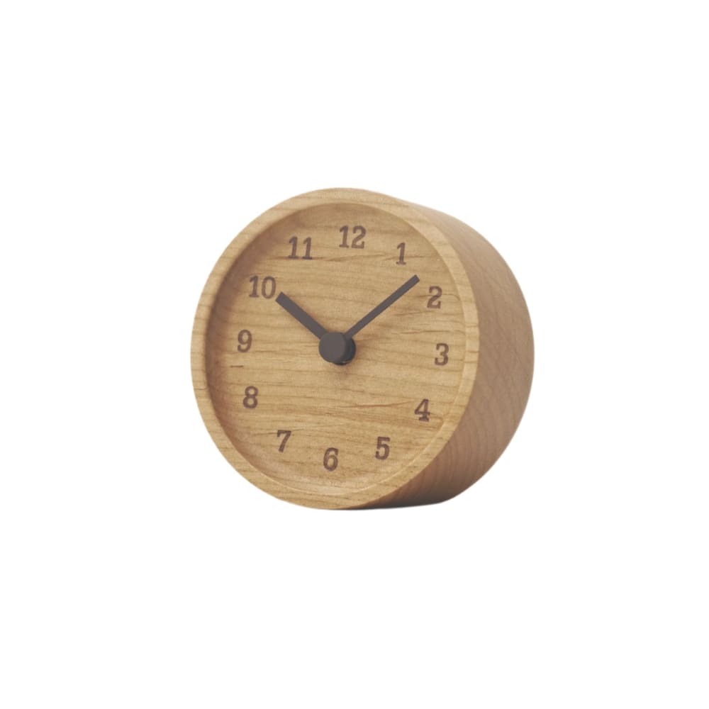 Muku Desk Clock Esche