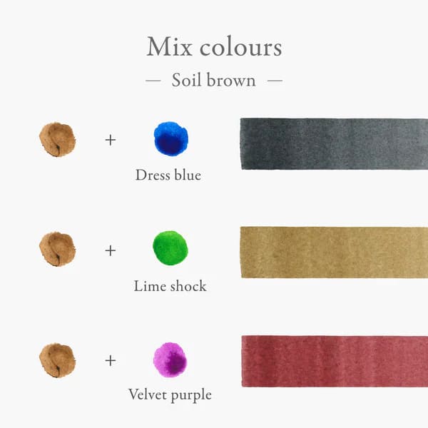 Inkstand colour - Soil brown - Ink