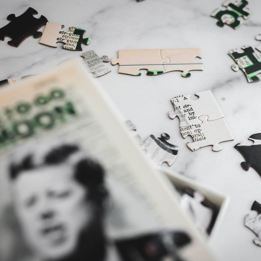 JFK Moon Puzzle - Fountain Pen