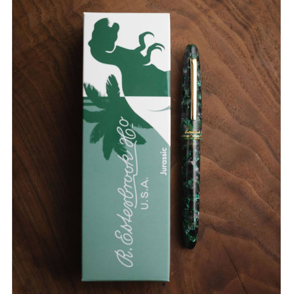 Jurassic Estie - Gold Trim - Rollerball - FOUTAIN PEN